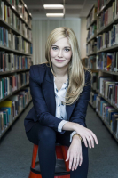 Dr Julia Shaw, psychology lecturer and researcher at the University of Bedfordshire, forensic psychology, criminal memory, photographed at University of Bedfordshire, Luton, UK, Europe