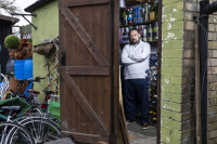 Melvin Burton voted Remain and is stockpiling food